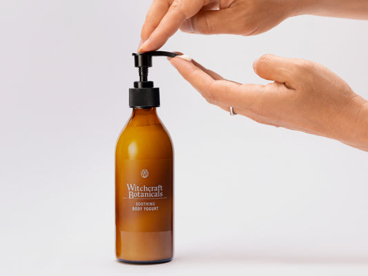 Йогурт за тяло с успокояващ ефект