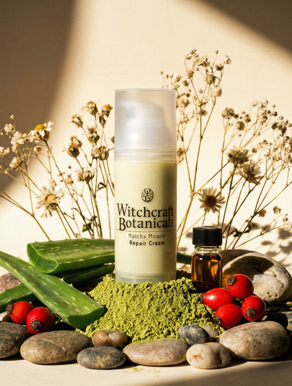 Възстановяващ крем с матча и алое вера